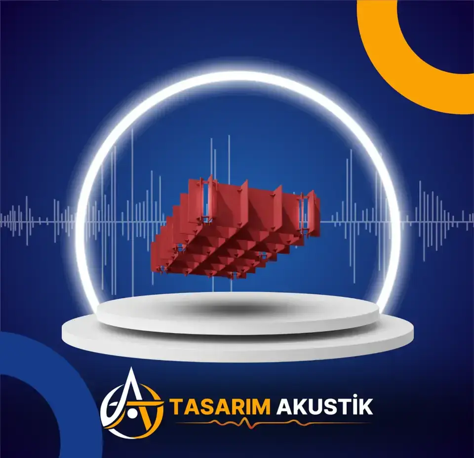 Akustik keçe duvar paneli yakın plan PET keçe yüzey detayı