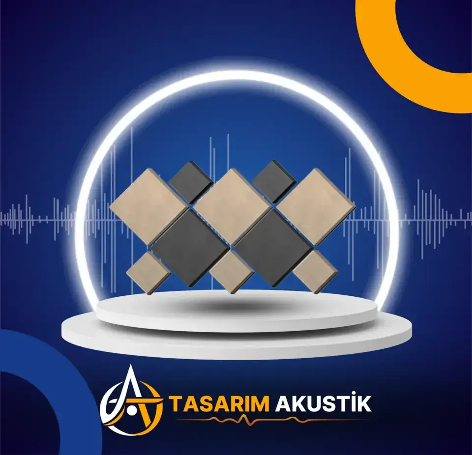 Akustik duvar paneli ofis uygulama görseli