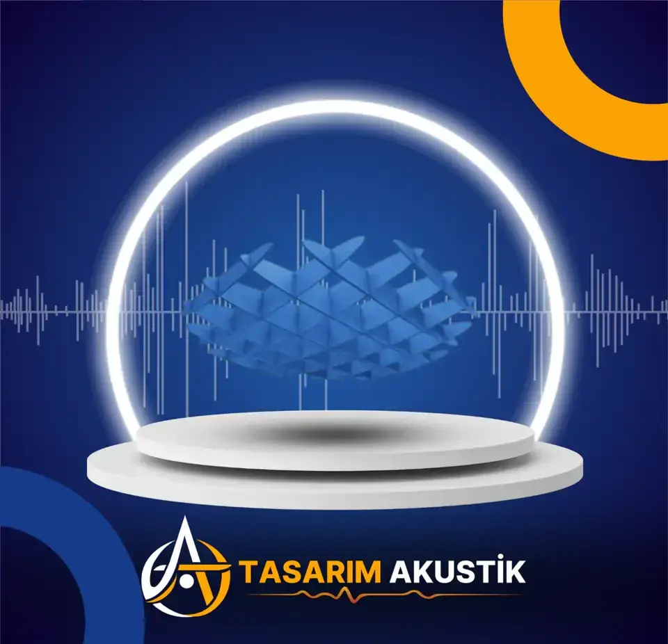 Akustik kumaş panel duvar uygulaması - kumaş kaplı akustik panel