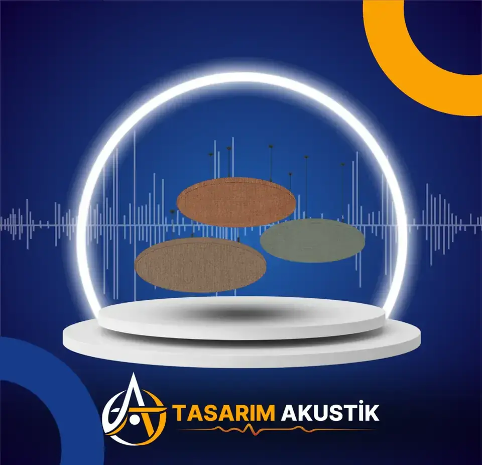 Kumaş kaplı akustik panel renk ve doku seçenekleri